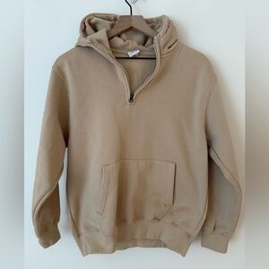 Zara Tan Kids Hoodie size 13/14